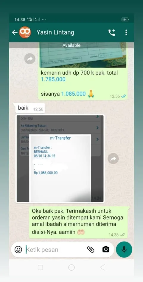 Testimoni Testimoni 1